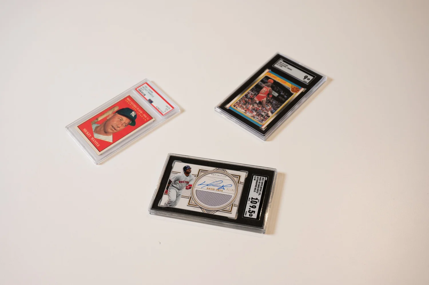 Graded sports cards from Rhody Sports Cards