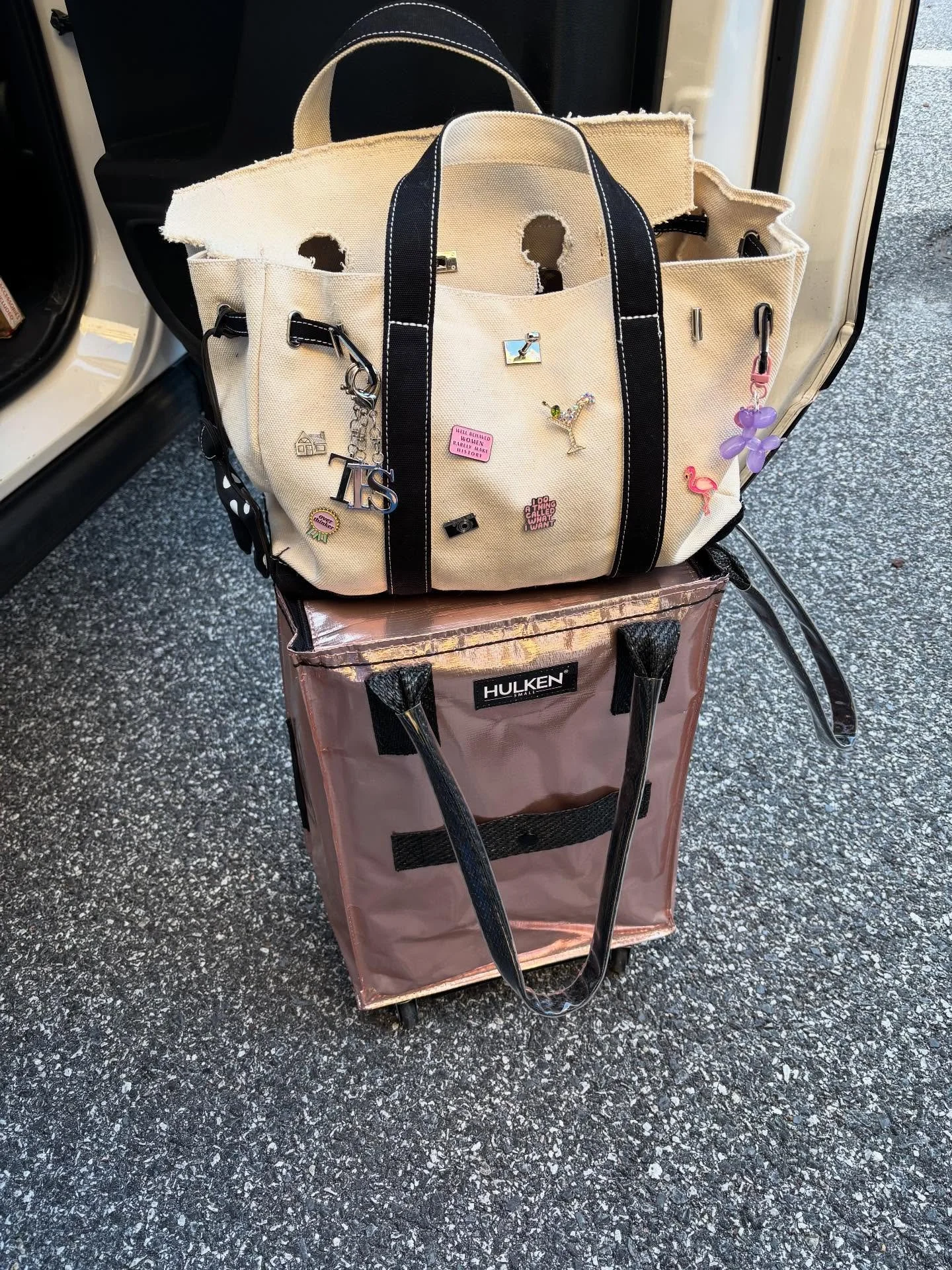 The Boatkin and Hulken are packed and ready for today&rsquo;s interior styling install! VA here we come!!