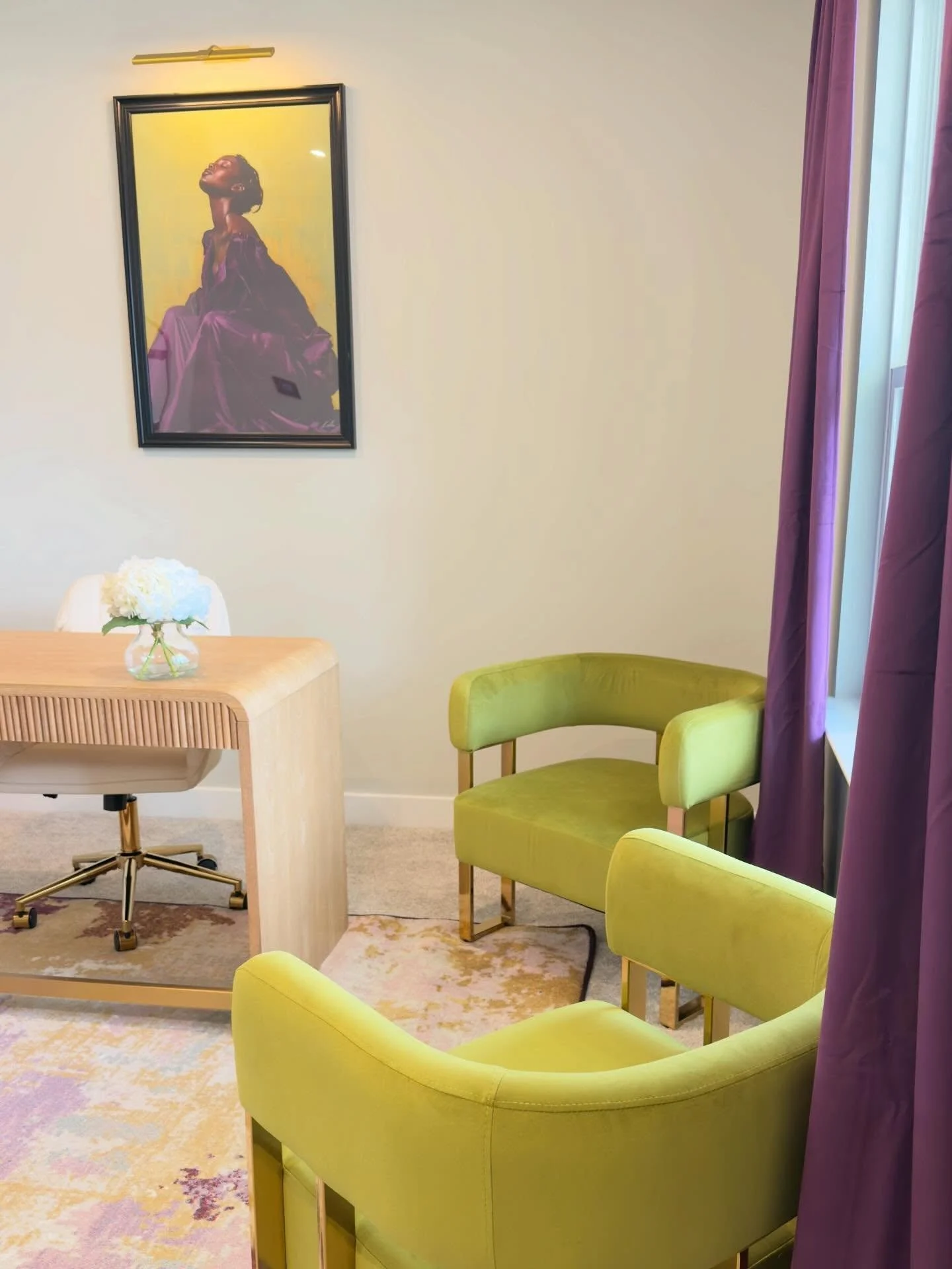 Bright, bold, and built for productivity ✨ This colorful office space proves that design can inspire focus, creativity, and joy all in one place

#HomeStaging #OfficeInspo #ColorfulSpaces #StagingMatters
