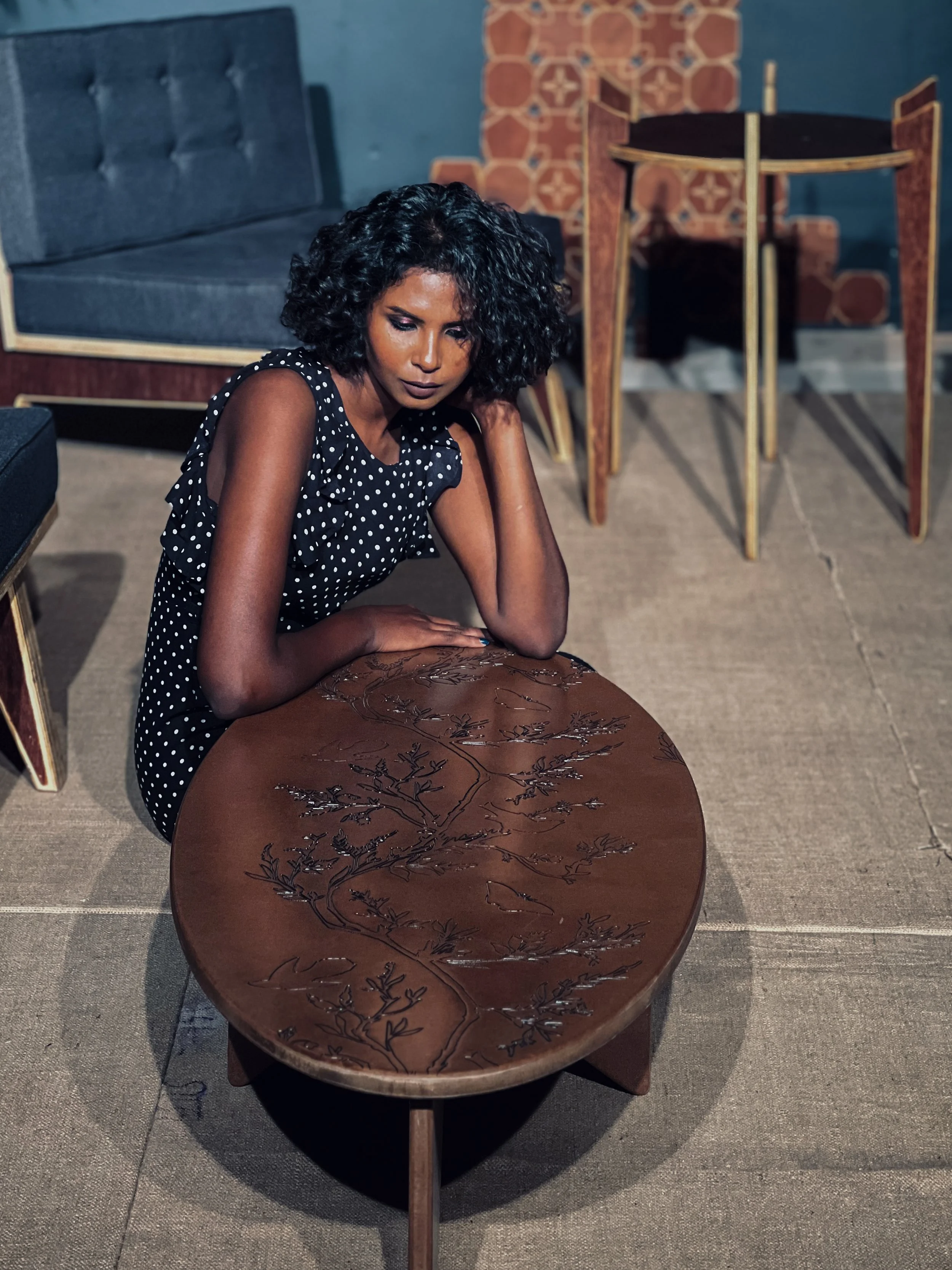 ENGRAVED ENGINEERED WOOD