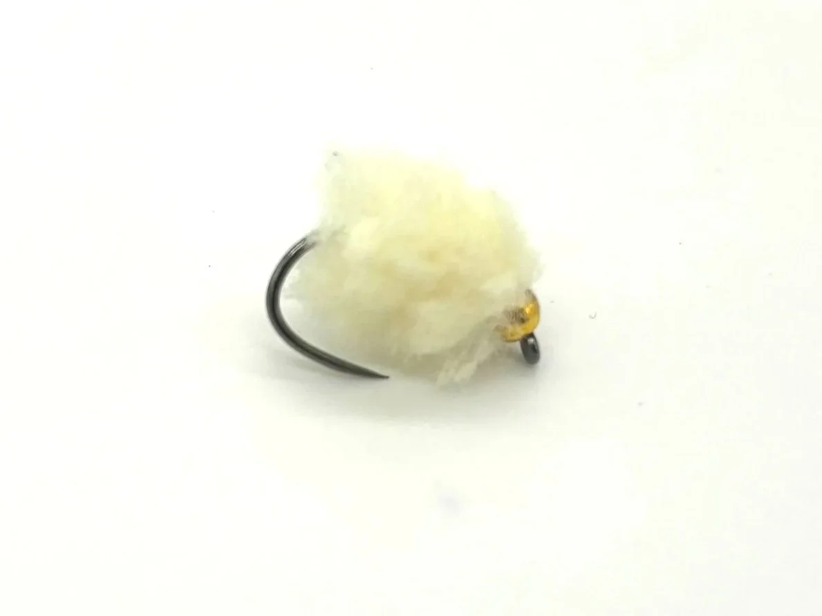 Goldhead Eggstacy Cream Trout Fly Fishing Fly