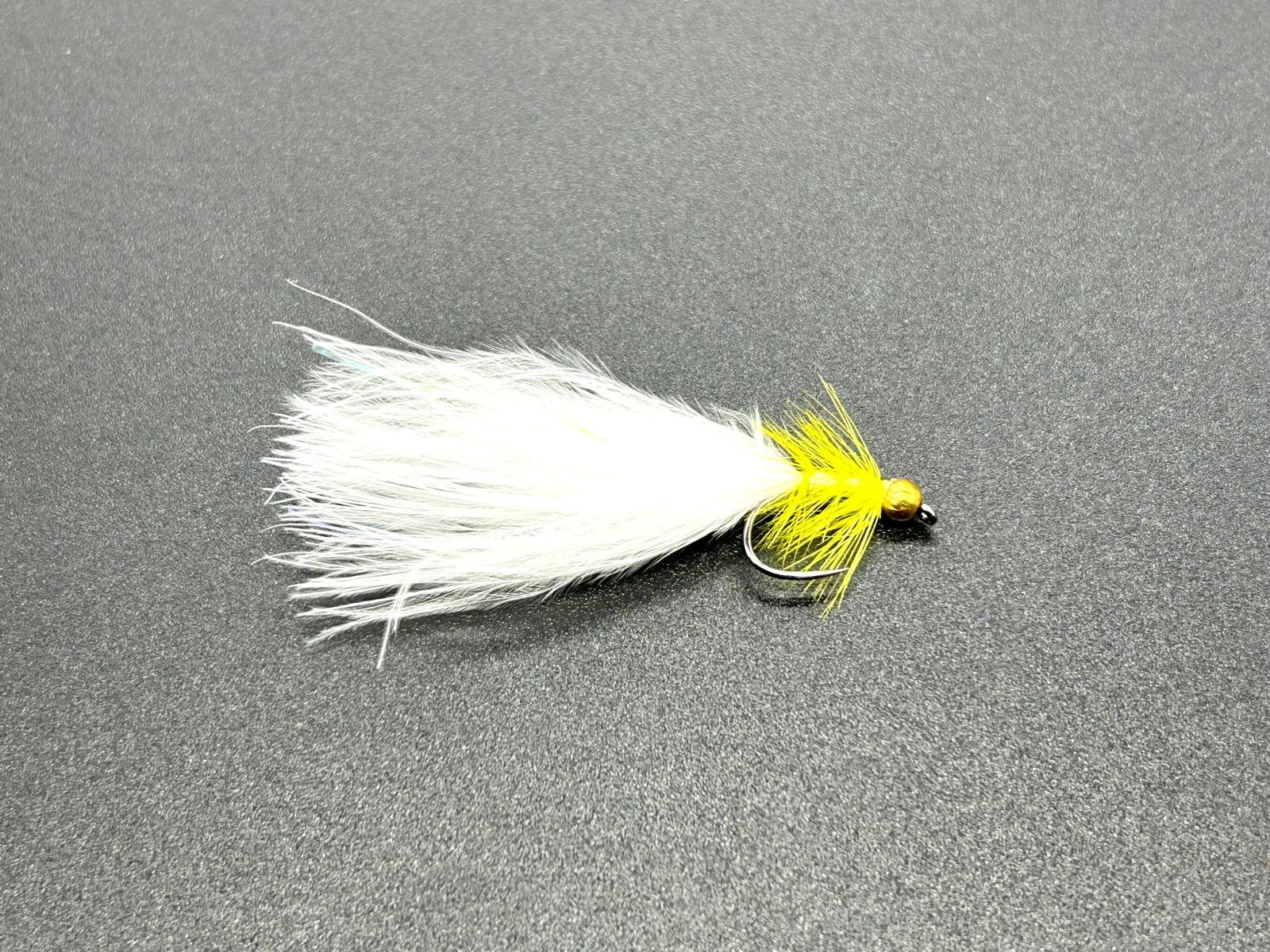 Goldhead Dancer, Yellow and White for Trout Fly Fishing