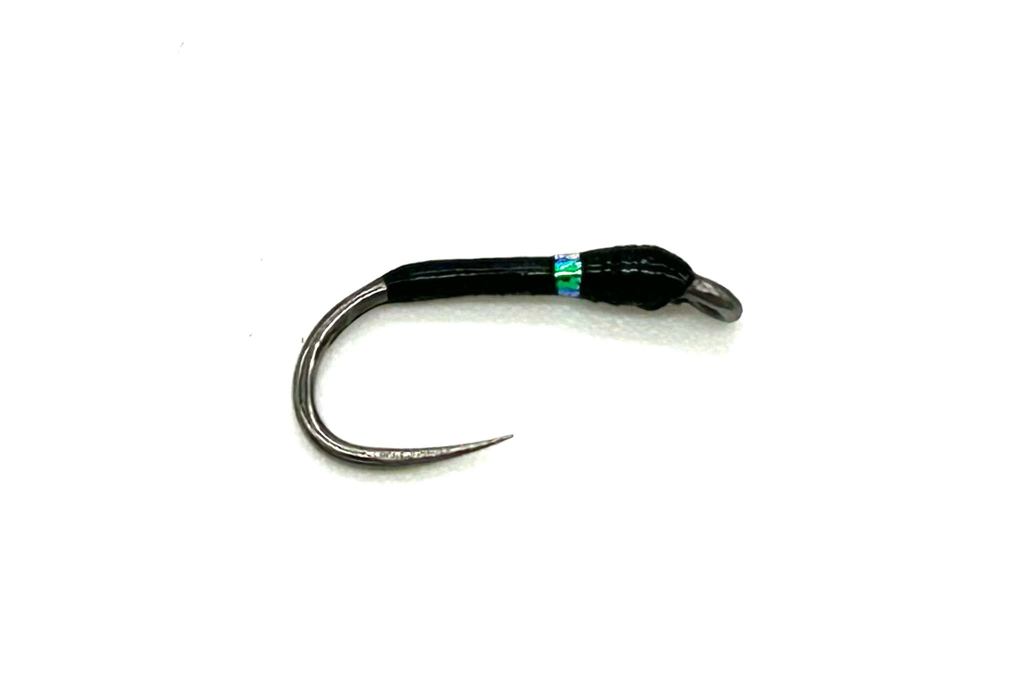 Vicar Buzzer with Holo Pearl Collar flies for trout fly fishing
