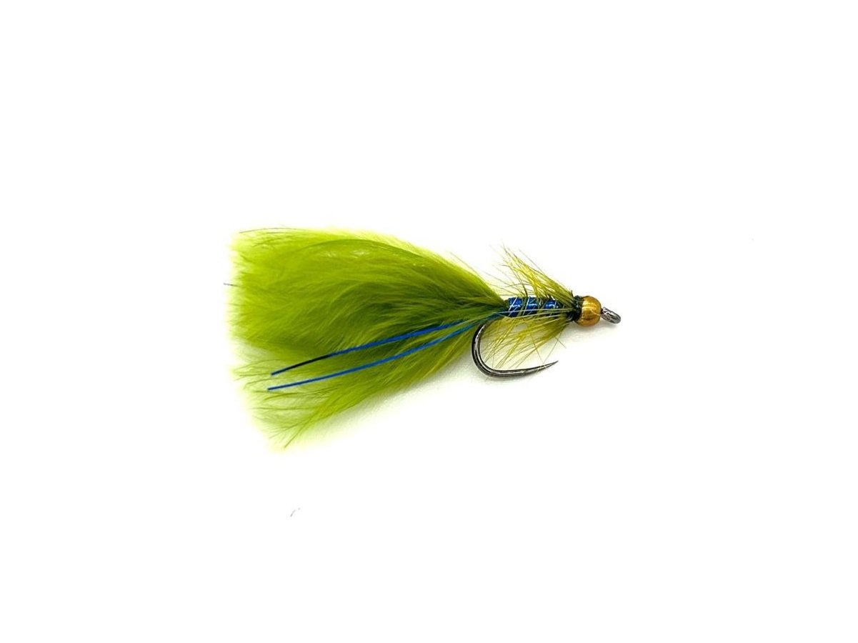 Goldhead Blue Flash Damsels For Trout Fly Fishing