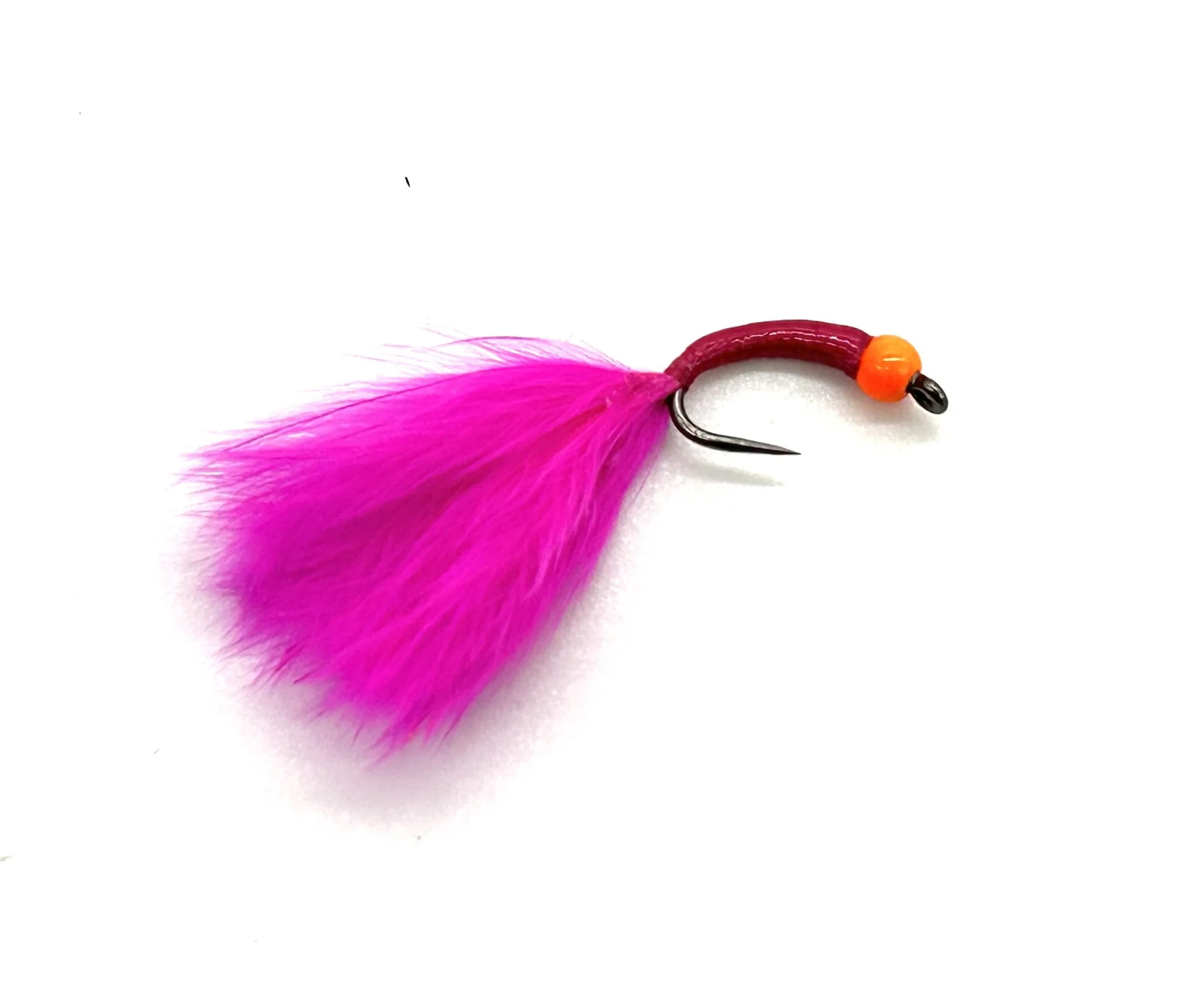 Pink Cat Stalking Bug for trout fly fishing