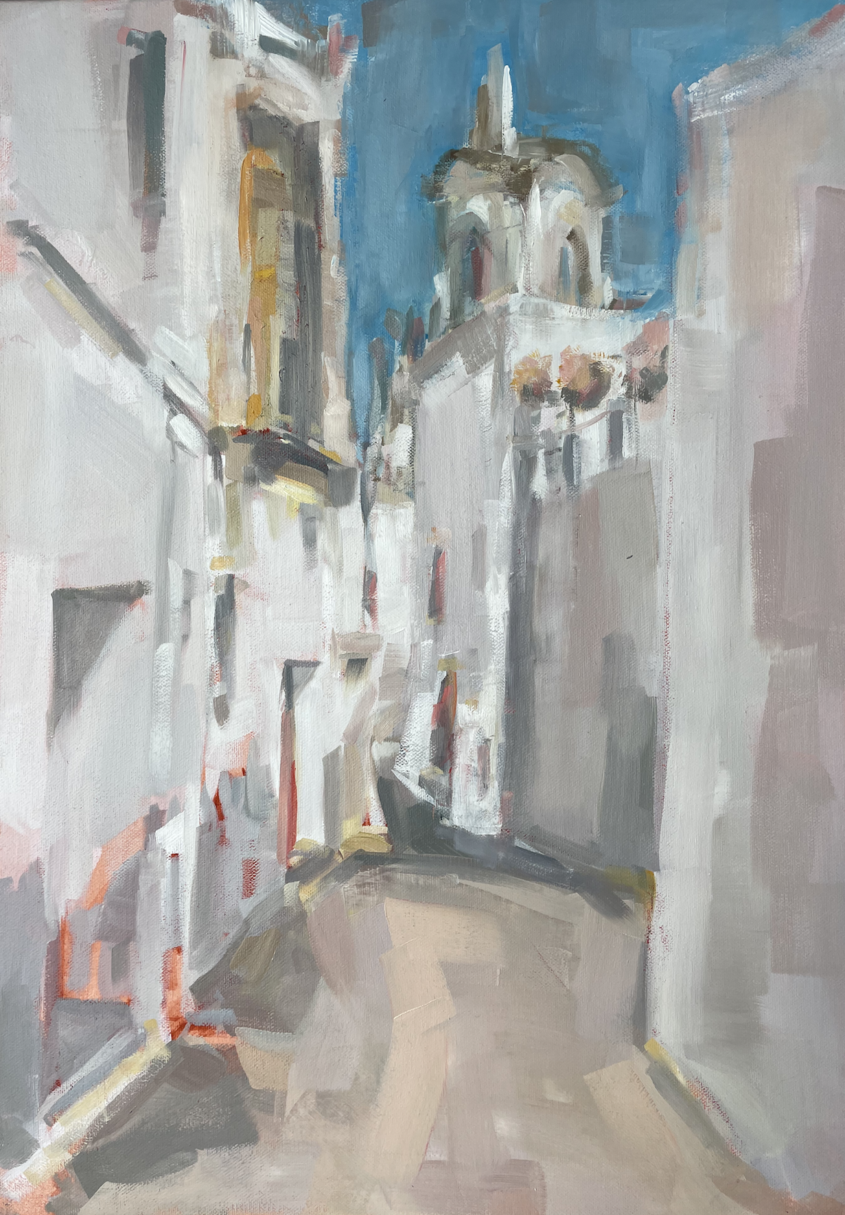 Road to Santa Maria 2014 (Arcos de la Frontera Spain)
50cmx30cm Oil on canvas AVAILABLE