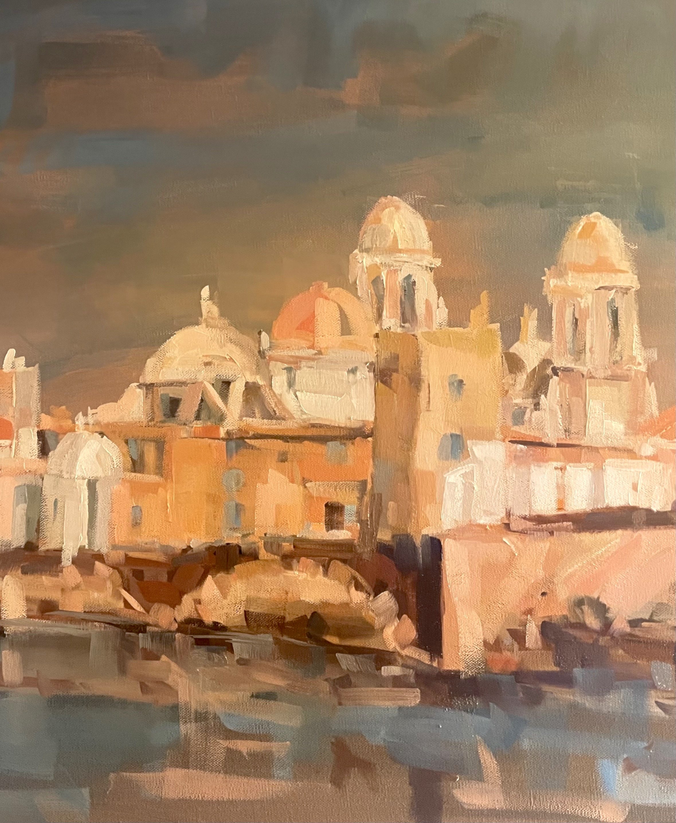 Port of Burning Light (Cadiz Andalusia Spain)
100cmx50cm Oils on canvas AVAILABLE