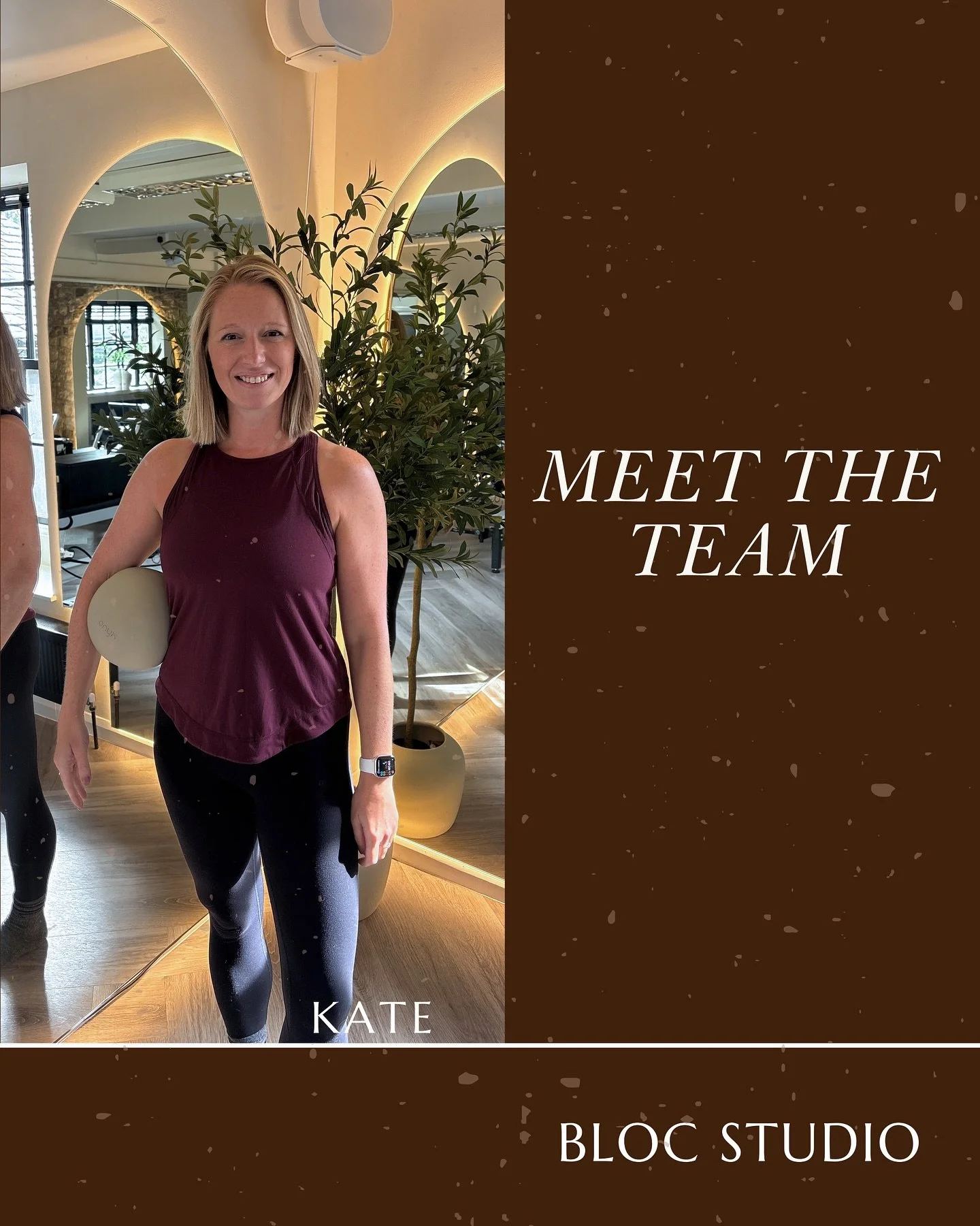 ✨ Swipe to Meet the Team ✨
In this series you’ll get to know the instructors behind your favourite classes 🤍
Introducing… Kate Taylor @katetaylor.yoga.pilates ✨
Kate teaches with us on the regular timetable at BLOC STUDIO every Thursd