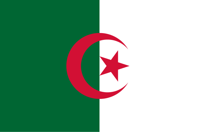 Military Power Rankings flag of Algeria