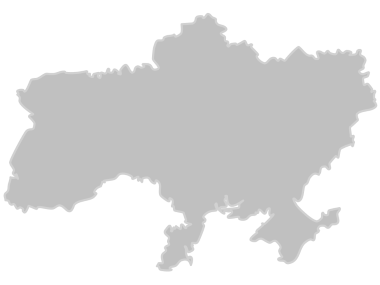 Military Power Rankings map of Ukraine