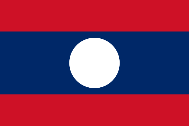 Military Power Rankings flag of Laos