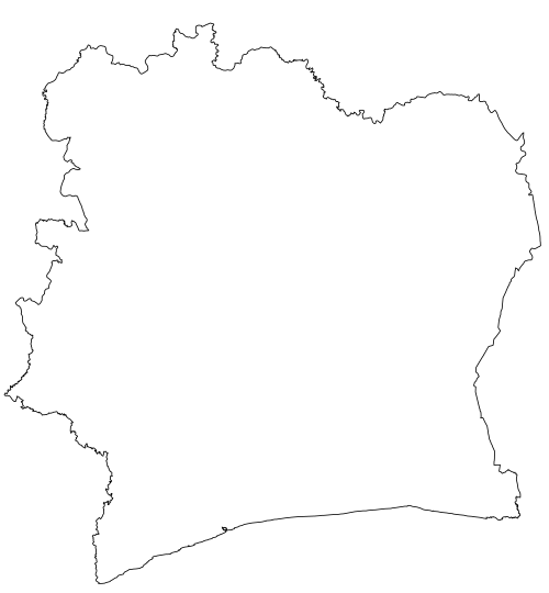 Military Power Rankings map of Ivory Coast