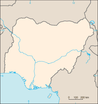 Military Power Rankings map of Nigeria