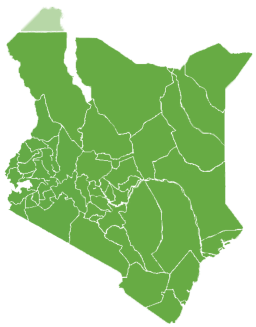 Military Power Rankings map of Kenya