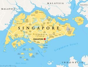 Military Power Rankings map of Singapore