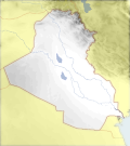 Military Power Rankings map of Iraq