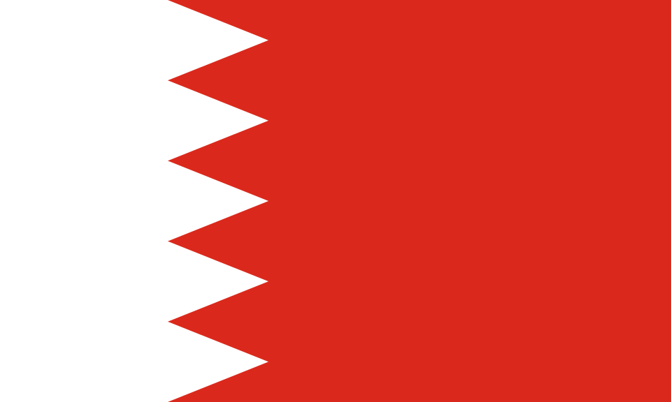 Military Power Rankings flag of Bahrain