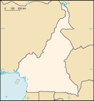 Military Power Rankings map of Cameroon