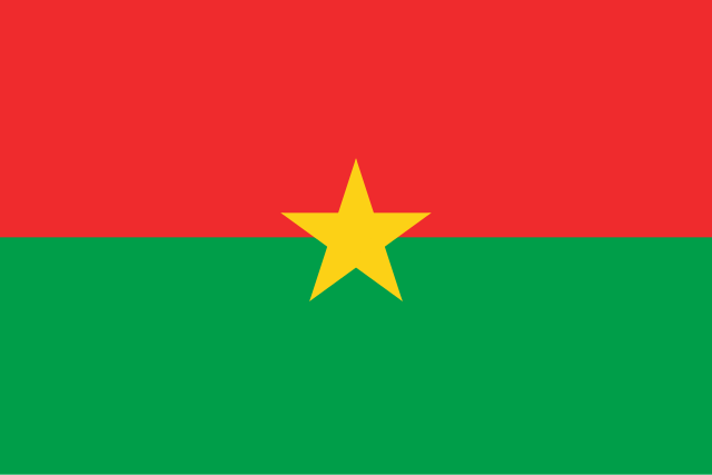 Military Power Rankings flag of Burkina Faso