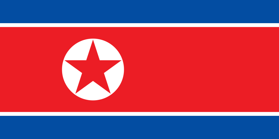 Military Power Rankings flag of North Korea