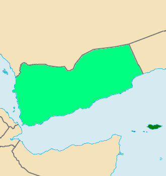 Military Power Rankings map of Yemen