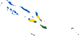 Military Power Rankings map of Solomon Islands