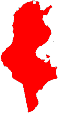 Military Power Ranking maps of Tunisia