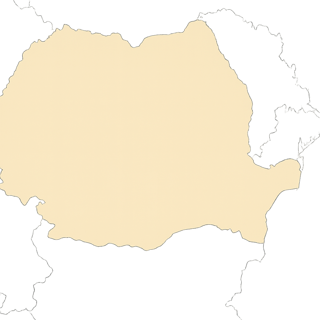 Military Power Rankings map of Romania