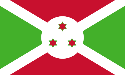 Military Power Rankings flag of Burundi