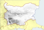 Military Power Rankings map of Bulgaria