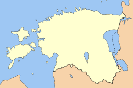 Military Power Rankings map of Estonia