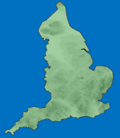 Military Power Rankings map of the UK