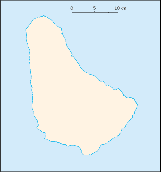 Military Power Rankings map of Barbados