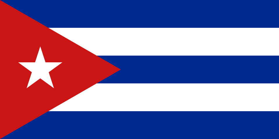 Military Power Rankings flag of Cuba