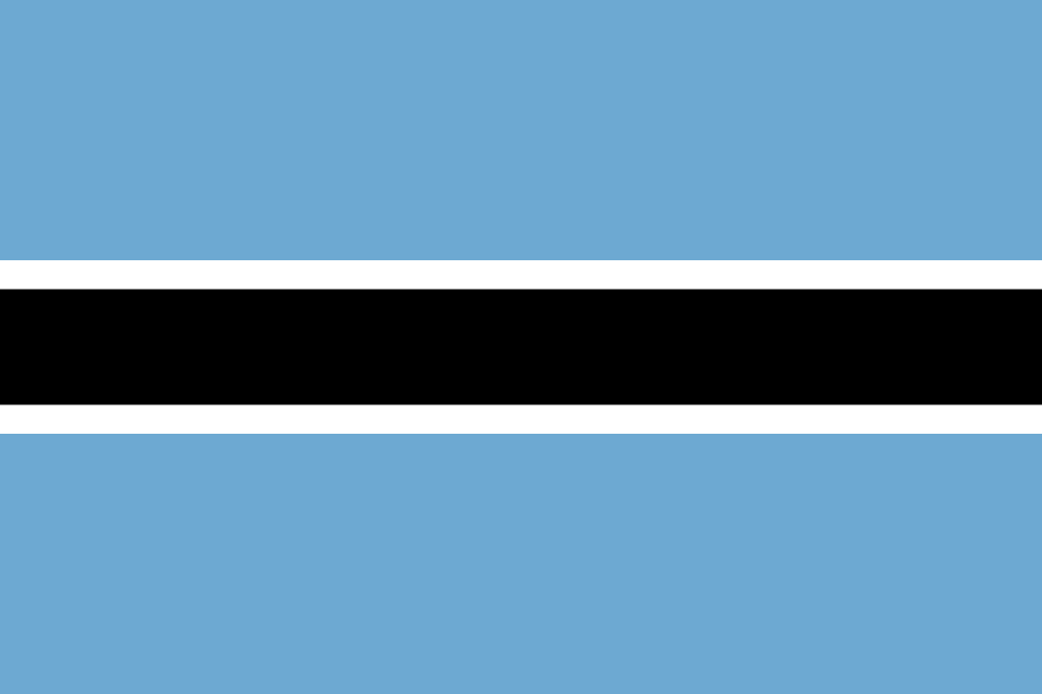 Military Power Rankings flag of Botswana