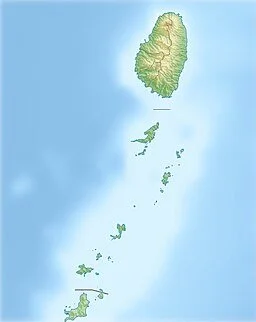 Military Power Rankings map of Saint Vincent and the Grenadines