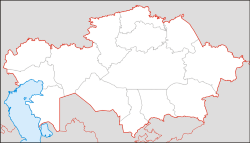 Military Power Rankings map of Kazakhstan