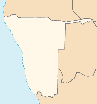 Military Power Rankings map of Namibia