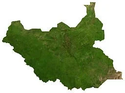 Military Power Rankings map of South Sudan