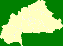 Military Power Rankings map of Burkina Faso