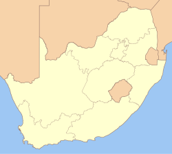 Military Power Rankings map of South Africa