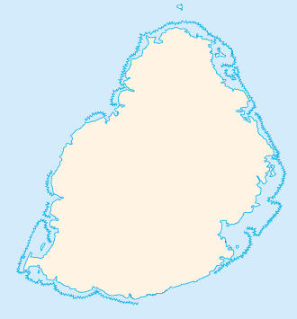 Military Power Rankings map of Mauritius
