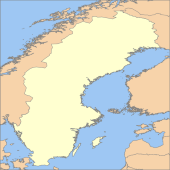 Military Power Rankings map of Sweden