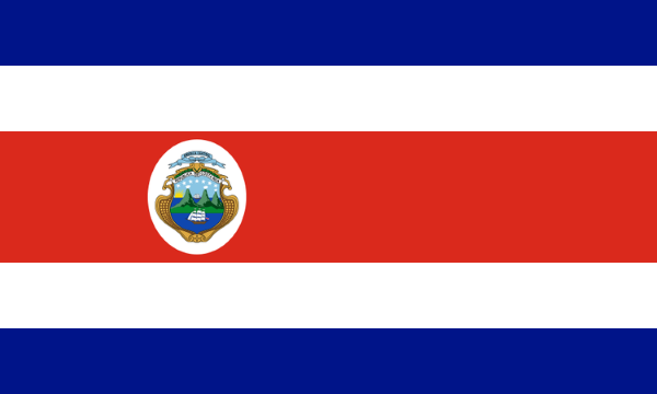 Military Power Rankings flag of Costa Rica