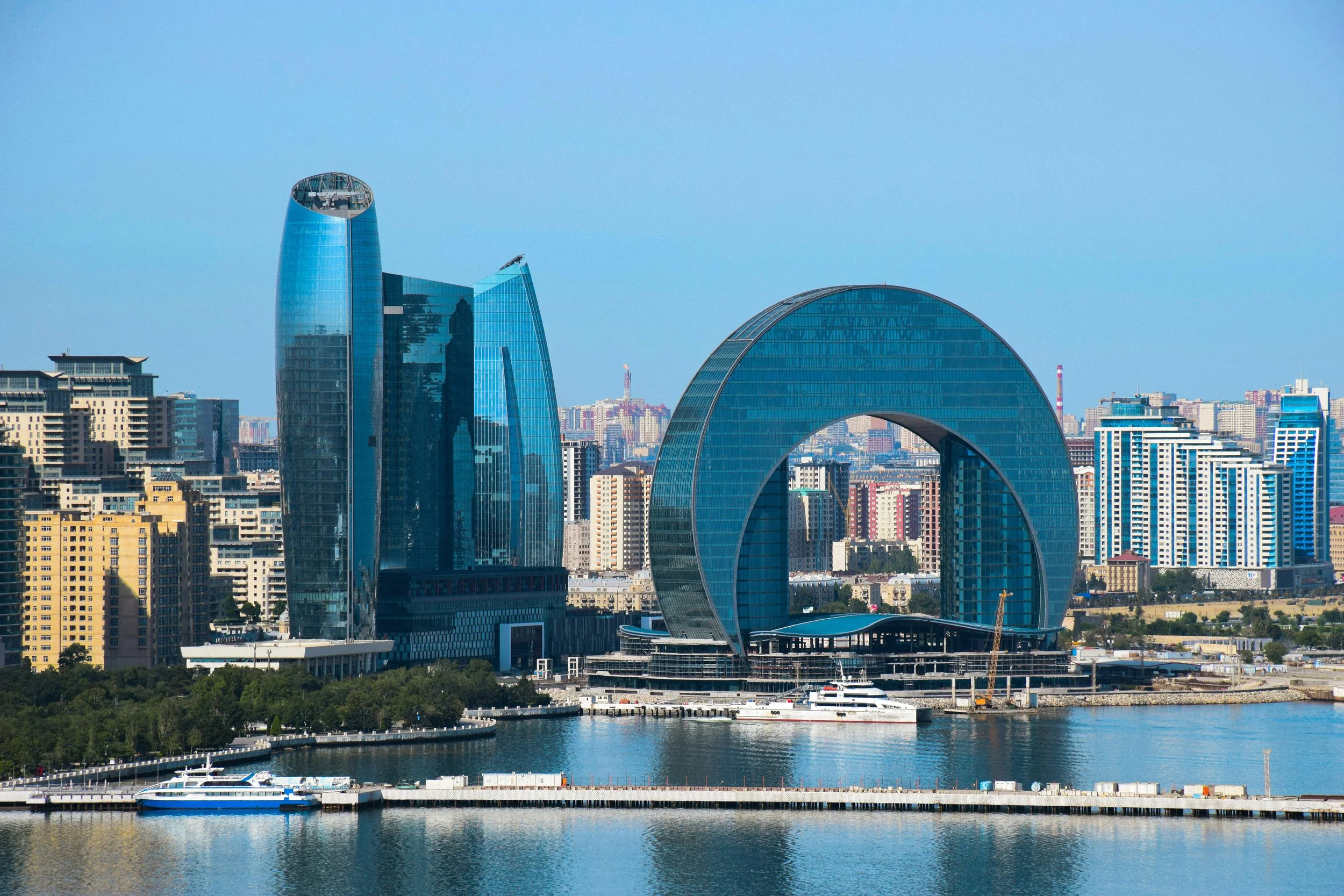 Baku, the capital of Azerbaijan