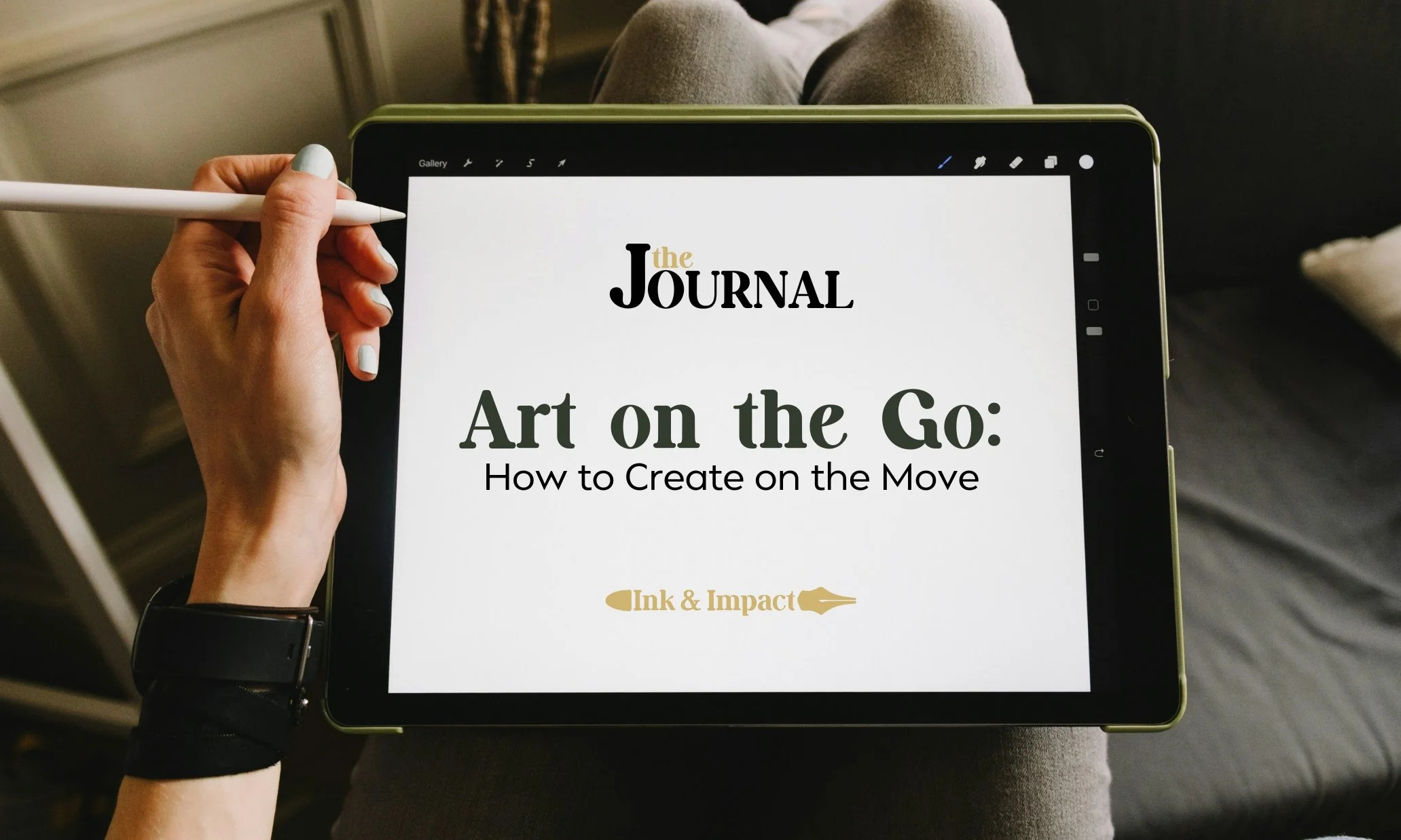 Art on the Go: How to Create on the Move