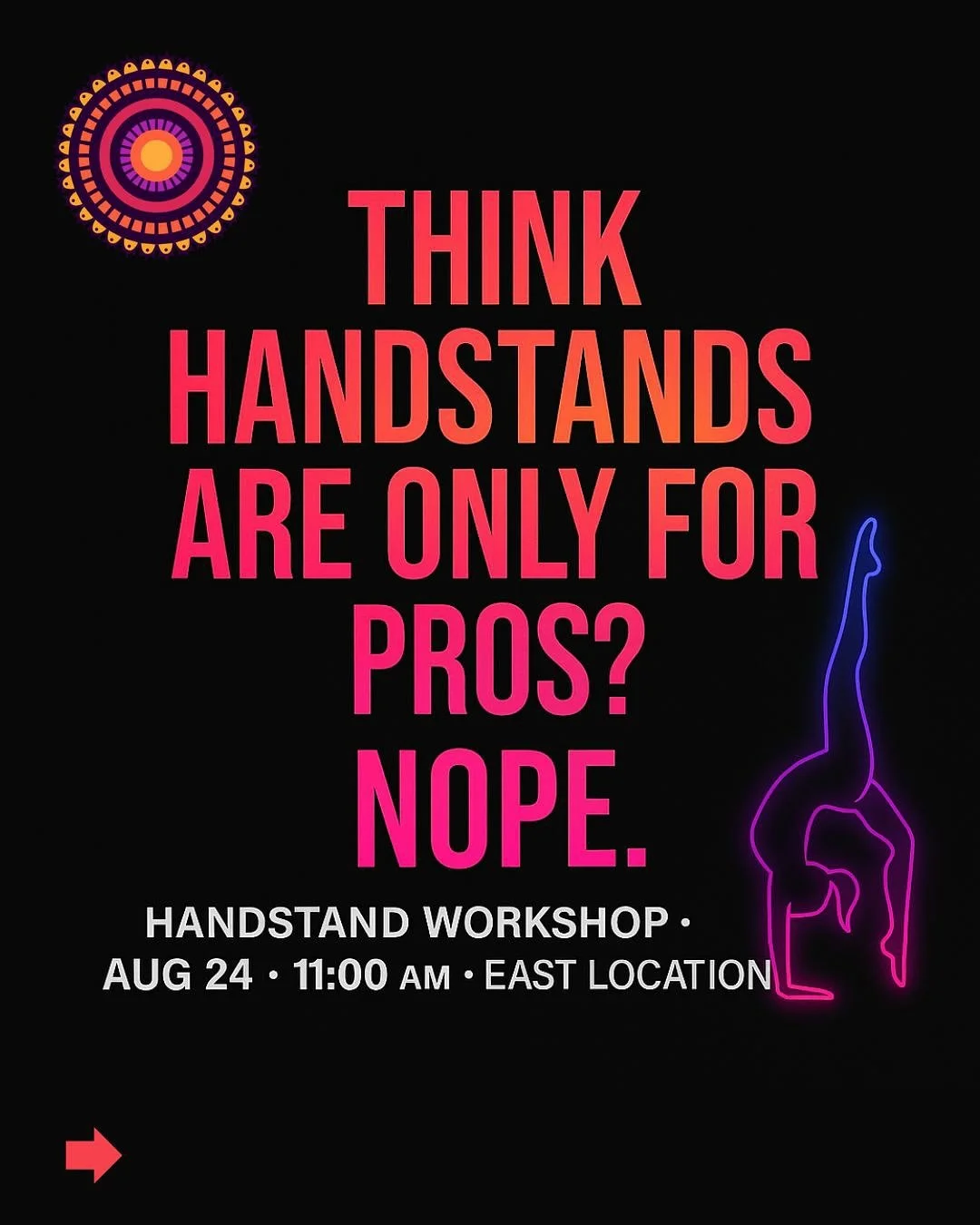 🤸&zwj;♀️ Think handstands are only for pros? Nope.
At Hot Asana Yoga Studio, every yogi starts with progressions, drills, and safe wall work designed to build strength and confidence. 💪

🔥 Whether you&rsquo;re a first-timer or a seasoned yogi, thi