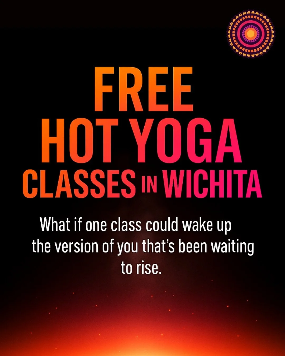 Looking for free hot yoga classes in Wichita? 🔥
Join Hot Yoga Fundamentals at Hot Asana Yoga Studio &mdash; the most popular hot yoga for beginners in Wichita KS.

This 45-minute intro class will teach you how to move, breathe, and build strength in
