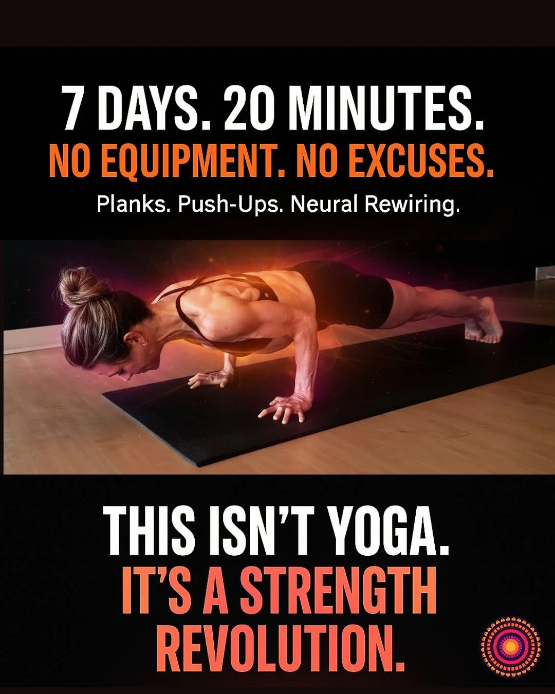 🔥 This isn&rsquo;t yoga &mdash; it&rsquo;s a strength revolution.

Welcome to Hot Asana&rsquo;s Strength Shift 1.0 &mdash; a 7-day challenge powered by planks, push-ups, and body awareness.
7 days. 20 minutes. No equipment. No excuses.

💥 Start Day