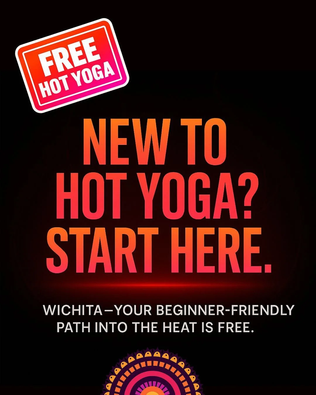 Thinking about trying hot yoga in Wichita but not sure where to start?

Here&rsquo;s your sign.
FREE Hot Yoga Fundamentals &mdash; designed for total beginners, returning students, and anyone who wants to feel strong, mobile, and confident in the hea